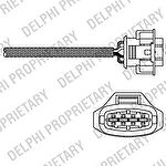 Delphi ES20315-12B1 лямбда-зонд на OPEL ASTRA H (L48)