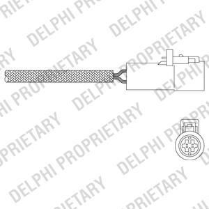 Delphi ES20349-12B1 лямбда-зонд на FORD KA (RB_)