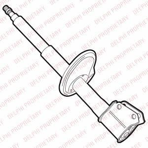 Delphi K00573853 амортизатор на HONDA CIVIC III Hatchback (AL, AJ, AG, AH)