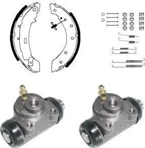 Delphi KP1064 комплект тормозных колодок на RENAULT LAGUNA I (B56_, 556_)