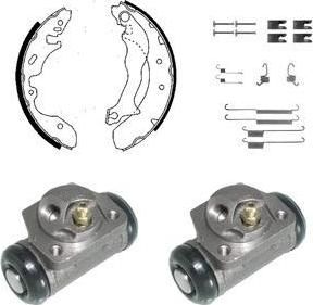 Delphi KP846 комплект тормозных колодок на FORD MONDEO I (GBP)