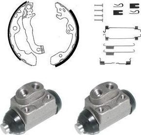 Delphi KP936 комплект тормозных колодок на FORD FOCUS (DAW, DBW)