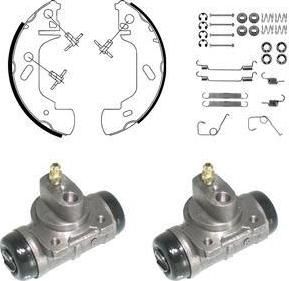Delphi KP953 комплект тормозных колодок на RENAULT MASTER II фургон (FD)