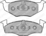 Delphi LP1249 Колодки тормозные VOLKSWAGEN GOLF III/POLO/VENTO 91-01 передние