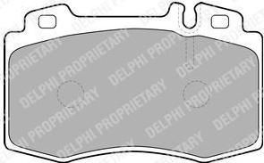 DELPHI Колодки передние MB W220 W163 4.3-5.5L (LP1688)