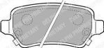 DELPHI Колодки задние OPEL Astra G/H Meriva Zafira (1605086, LP1717)
