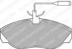 Delphi LP877 Колодки тормозные CITROEN JUMPER/FIAT DUCATO/PEUGEOT BOXER 94-99 передние
