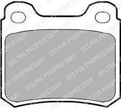 DELPHI Колодки тормозные задние MERCEDES 190, 200, 230, 250, 260, 300, C180, C200, C220, C250, C280, C36, E200, E220, E250, E280, E300 (LP915)