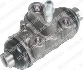 Delphi LW60291 колесный тормозной цилиндр на MAZDA 626 II (GC)