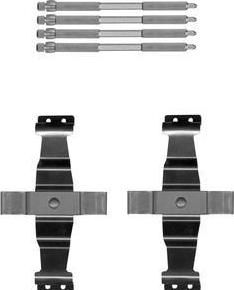Delphi LX0642 комплектующие, колодки дискового тормоза на 3 (F30, F35, F80)