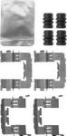 Delphi LX0645 комплектующие, колодки дискового тормоза на SUBARU FORESTER (SJ)