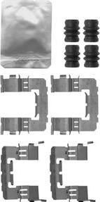 Delphi LX0645 комплектующие, колодки дискового тормоза на SUBARU FORESTER (SJ)