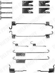 DELPHI Комплектующие, тормозная колодка (LY 1139)