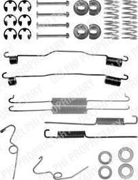 Delphi LY1044 комплектующие, тормозная колодка на FORD TRANSIT c бортовой платформой/ходовая часть (V_ _)