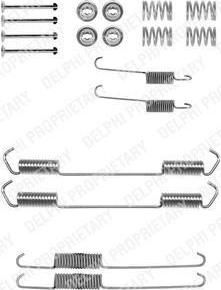 Delphi LY1062 комплектующие, тормозная колодка на FIAT DUCATO фургон (280)