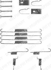 Delphi LY1113 комплектующие, тормозная колодка на MAZDA 323 III (BF)