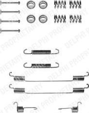 Delphi LY1122 комплектующие, тормозная колодка на FIAT TEMPRA S.W. (159)