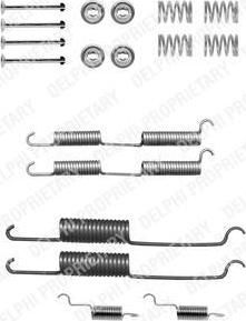 Delphi LY1138 комплектующие, тормозная колодка на MERCEDES-BENZ 100 автобус (631)