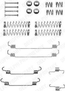 Delphi LY1331 комплектующие, тормозная колодка на PEUGEOT 208