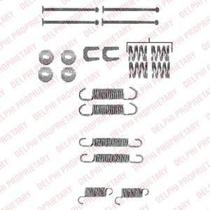 Delphi LY1347 комплектующие, тормозная колодка на TOYOTA LAND CRUISER (_J6_)