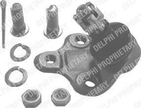 DELPHI Шаровая опора нижняя L/R (TC747)