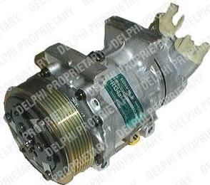 Delphi TSP0155334 компрессор, кондиционер на PEUGEOT 206 SW (2E/K)