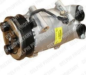 Delphi TSP0155406 компрессор, кондиционер на FORD FOCUS II седан (DA_)