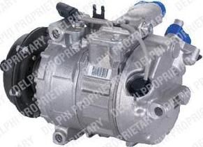 Delphi TSP0155451 компрессор, кондиционер на VW TOUAREG (7LA, 7L6, 7L7)