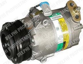 Delphi TSP0155452 компрессор, кондиционер на OPEL ASTRA G универсал (F35_)