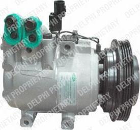 Delphi TSP0155497 компрессор, кондиционер на HYUNDAI GETZ (TB)