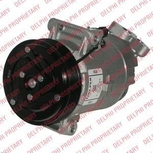 Delphi TSP0155830 компрессор, кондиционер на RENAULT MEGANE II (BM0/1_, CM0/1_)