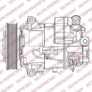 Delphi TSP0155947 компрессор, кондиционер на OPEL INSIGNIA седан