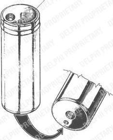 Delphi TSP0175055 осушитель, кондиционер на SKODA OCTAVIA Combi (1U5)