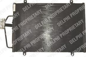 Delphi TSP0225065 конденсатор, кондиционер на RENAULT MEGANE I (BA0/1_)