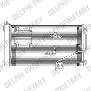 Delphi TSP0225610 конденсатор, кондиционер на MERCEDES-BENZ C-CLASS (W203)