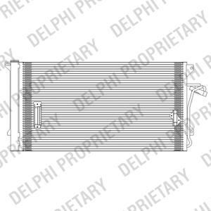 Delphi TSP0225618 конденсатор, кондиционер на VW TOUAREG (7LA, 7L6, 7L7)