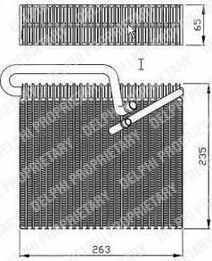 Delphi TSP0525148 испаритель, кондиционер на OPEL ZAFIRA B Van