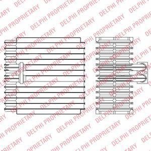 Delphi TSP0525203 испаритель, кондиционер на RENAULT CLIO II (BB0/1/2_, CB0/1/2_)