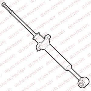 DELPHI Амортизатор подвески газ. зад. лев./прав. OPEL VECTRA B 95-02 (436258, V26380113)