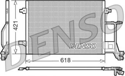 Denso DCN02013 конденсатор, кондиционер на AUDI A6 Avant (4B5, C5)