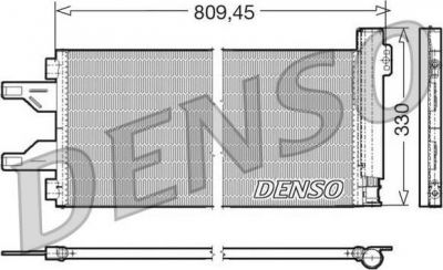 Denso DCN07050 конденсатор, кондиционер на PEUGEOT BOXER автобус