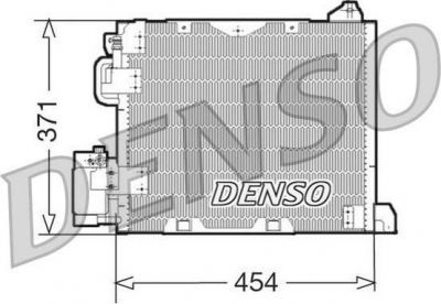 DENSO Конденсор OPEL Astra G - Zafira (1850056, DCN20006)