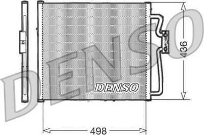 Denso DCN23009 конденсатор, кондиционер на RENAULT KANGOO (KC0/1_)