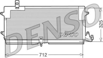 Denso DCN32004 конденсатор, кондиционер на VW PASSAT Variant (3A5, 35I)