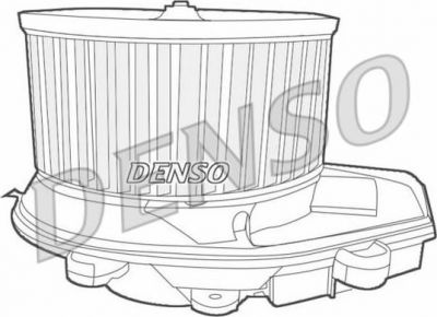 Denso DEA02002 вентилятор салона на SKODA SUPERB (3U4)