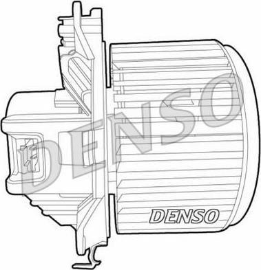 Denso DEA09070 вентилятор салона на FIAT STILO (192)