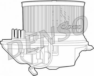 Denso DEA21008 вентилятор салона на PEUGEOT 406 (8B)