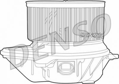 Denso DEA21009 вентилятор салона на PEUGEOT 607 (9D, 9U)