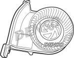 DENSO МОТОР ПЕЧКИ RENAULT CLIO II 2001- (7701045554, DEA23002)
