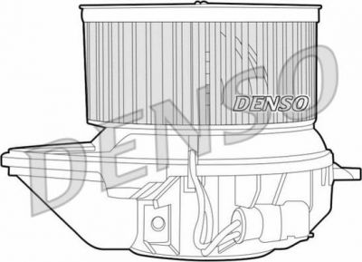 Denso DEA23008 вентилятор салона на RENAULT MEGANE I (BA0/1_)